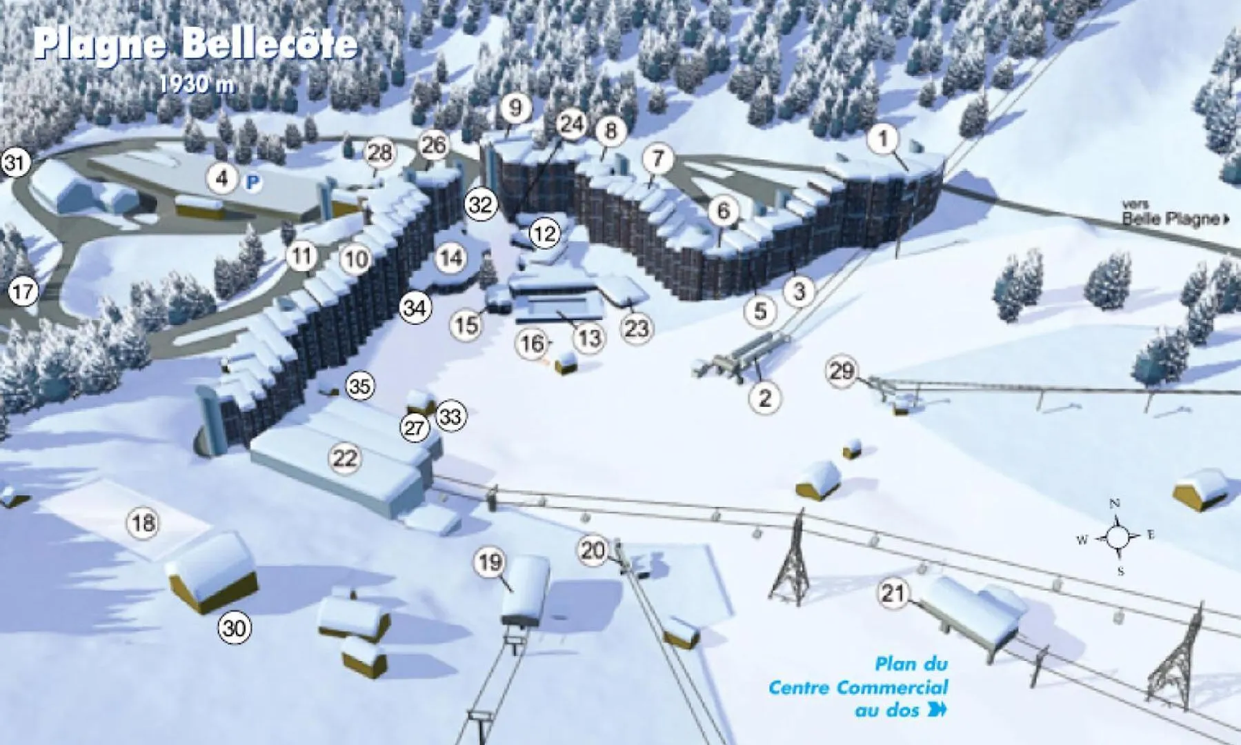 Apartment Residence 3000 Bail - Studio Pour 4 Personnes 34 La Plagne